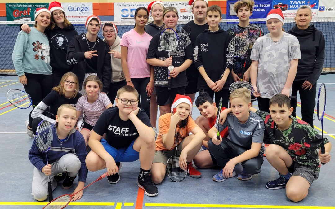 Weihnachtsstimmung beim TuS Neuenrade / Abt. Badminton